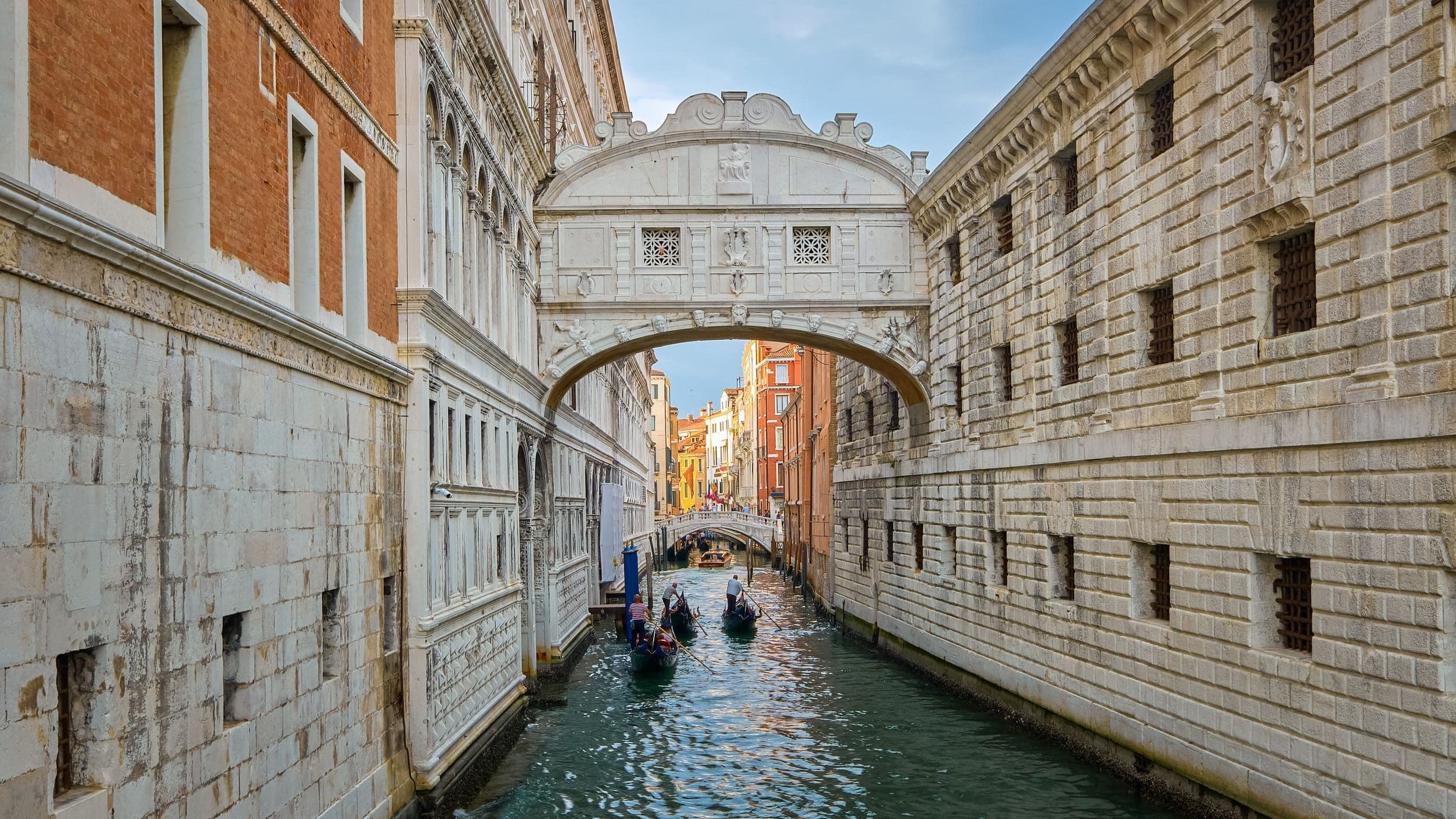 **義大利威尼斯（Venice）**的著名地標——嘆息橋（Ponte dei Sospiri）